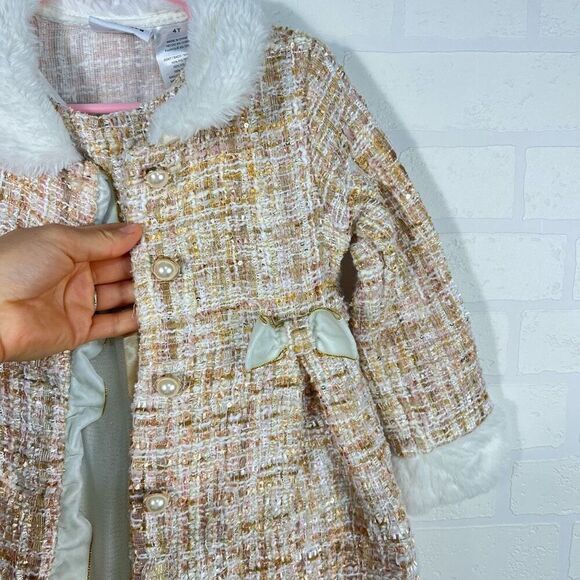 Blueberi Boulevard Girls Dress and Tweed Jacket size 4T - Picture 3 of 10